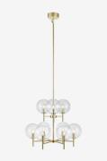 Markslöjd - Loftlampe CROWN 9L - Messing - Loftpendler - - Homeroom