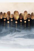 Pelcasa - Plakat Natural Abstraction - Blå - Posters - - Homeroom