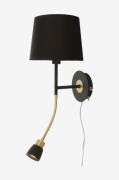 Aneta Lighting - Væglampe Eketorp - Sort - Væglamper - - Homeroom