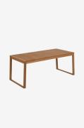 Kave Home - Havebord Emili, 90x180 cm - Flerfarvet - Spiseborde - - Ho...