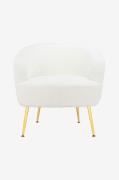 Loft24 - Loungestol Paloma - Hvid - Lænestole - - Homeroom