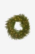 Star Trading - Krans Thuja 45 cm - Grøn - Dekorativ julebelysning - - ...