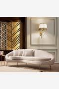 Homitis - Sofa 3-pers. venstre Eses - Beige - Sofaer - - Homeroom