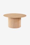 Nordic Furniture Group - Sofabord Scarlett, diameter 90 cm - Natur - S...