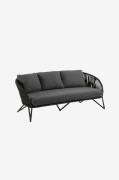 Kave Home - Sofa Branzie, 3-pers. - Grå - Loungesofaer - - Homeroom