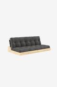 Karup Design - Base Sovesofa Tre-sæders - Sort - Sovesofaer - - Homero...