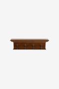 NovaSolo Furniture - Garderobestativ med 4 kroge Halifax - Brun - Hatt...