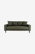 House Nordic - Sofa 2 1/2-pers. Lido - Grøn - 3-pers. sofaer - - Homer...