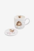 Royal Worcester - Krus og underkop Flying The Nest (Birds) 31 cl - Fle...