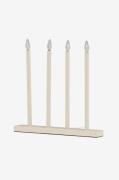 Venture Home - Bordlampe Lofsdalen - Beige - Adventslysestager - - Hom...