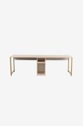 Homitis - Skrivebord Twin - Beige - Skriveborde - - Homeroom