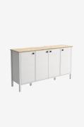 Hanah Home - Skænk Vanessa - Hvid - Skænke & sideboards - - Homeroom