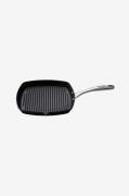 Skottsberg - Grillpande støbejern 28 cm - Sort - Stegepander & grillpa...