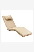 Fritab - Liggestolsunderlag Sunbrella - Beige - Hynder til solstole & ...