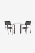 Venture Home - Spisegruppe Borneo med 2 spisebordsstole Copacabana - B...
