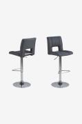 NORDFORM - Sylvia barstol 2-pak - Grå - Barstole & -taburetter - - Hom...