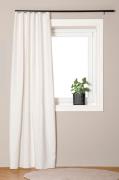 Hasta - Bouclé-gardin Hilma 132x250cm - Hvid - Gardinfag med rynkebånd...