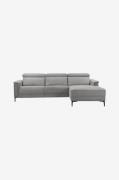 Loft24 - 2-personers sofa Elektrisk Southbrook - Sort - 2-pers. sofaer...