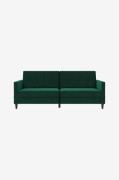 Dorel Home - Sovesofa med 3 sæder Hartford - Grøn - Sovesofaer - - Hom...