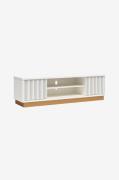 CosmoLiving by Cosmopolitan - TV-bord med 2 skydedøre Mdf Rene - Hvid ...