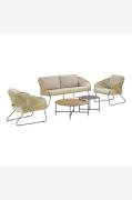 House Nordic - Havemøbelsæt Novelle - Beige - Loungemøbler - - Homeroo...
