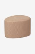 WOOOD - Puf Puuk - Beige - Fodskamler & puffer - - Homeroom