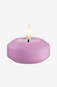 DeluxeHomeart - LED flydende fyrfadslys 6,1 cm Lavendel 2 stk. - Lilla...