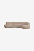 WOOOD - Halv rund sofa Batavier - Beige - Sofaer - - Homeroom