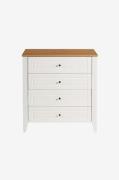 Hanah Home - Kommode Gabriel - Hvid - Kommoder - - Homeroom