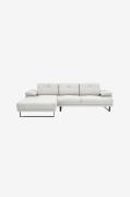Hanah Home - Hjørnesofa Mustang Left - Beige - Sofaer - - Homeroom