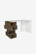 Hanah Home - Skrivebord Jenga - Hvid - Skriveborde - - Homeroom