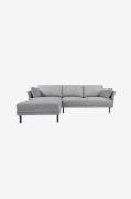 Kave Home - Sofa Gilma, 3-pers. - Grå - 3-pers. sofaer - - Homeroom