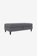 Dorel Home - Ottoman / skammel Hartford - Grå - Fodskamler & puffer - ...