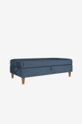 Dorel Home - Puf med opbevaring Lilly - Blå - Fodskamler & puffer - - ...