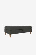 Dorel Home - Puf med opbevaring Lilly - Grå - Fodskamler & puffer - - ...