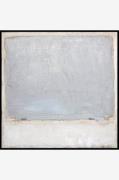 Malerifabrikken - Design Painting / Blue Inside / 100x100 Cm / Sort ra...