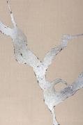 Malerifabrikken - Design Maleri / Wild Horizon Silver / 90x120 Cm - Sø...