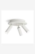Herstal - Spotlight Pipeline rund 3 - Hvid - Spotlights - - Homeroom