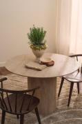 &Home - Spisebord Week Ø 110 cm - Hvid - Spiseborde - - Homeroom