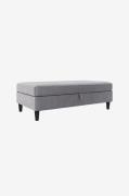 Dorel Home - Ottoman / skammel Hartford - Grå - Fodskamler & puffer - ...