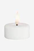 DeluxeHomeart - LED fyrfadslys 3,5x4 cm 4 stk. - Hvid - Lys - - Homero...