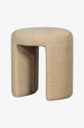 WOOOD - Taburet Charlie - Beige - Skamler - - Homeroom