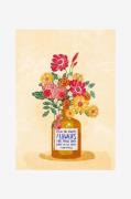 Pelcasa - Plakat Altid blomster - Beige - Posters - - Homeroom