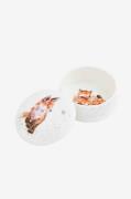 Royal Worcester - Smykkeskrin med låg Wrendale Design - Flerfarvet - S...