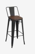 NORDFORM - I Frankrig Barstol 2-pak - Sort - Barstole & -taburetter - ...