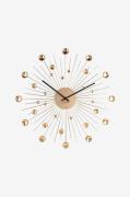 Karlsson - Vægur Sunburst Crystal Large - Guld - Vægure og bordure - -...