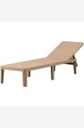 WOOOD - Jinte Lounger - Beige - Loungemøbler - - Homeroom