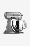 KitchenAid - Køkkenmaskine Artisan Sølvfarvet 4,8 l - Køkkenmaskiner -...