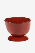 Serax - Høj skål PÅ FOD S LA MÈRE AF MARIE MICHIELSSEN - Rød - Skåle -...