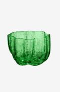 Kosta Boda - Votivglas Crackle 5,8Cm - Grøn - Skåle - - Homeroom